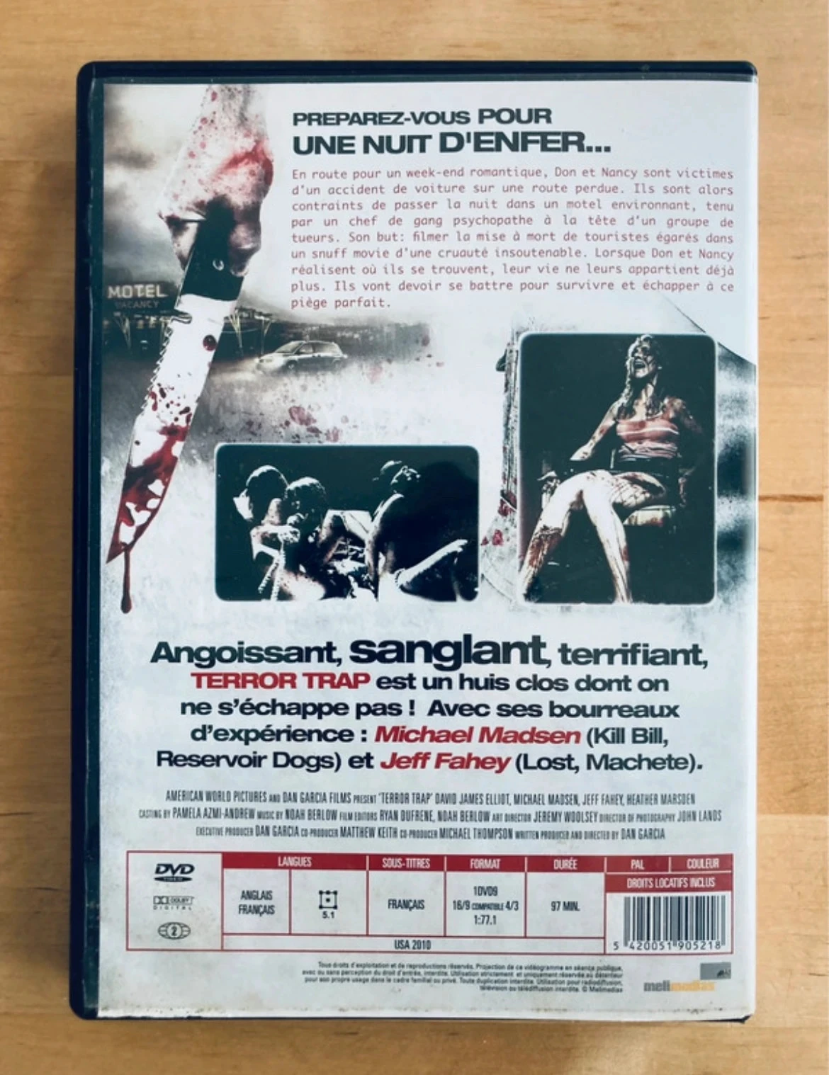 DVD Terror Trap Michael Madsen. – photo 3